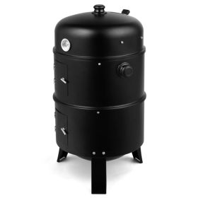 Black Smoked Charcoal Oven