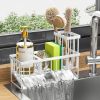 Kitchen Sink Caddy,Rustproof 304 Stainless Kitchen Gadgets Sink Accessories