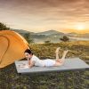 Foldable Camping Mattress with High density foam Cushion and Anti-slip Bottom