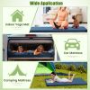 Foldable Camping Mattress with High density foam Cushion and Anti-slip Bottom