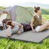 Foldable Camping Mattress with High density foam Cushion and Anti-slip Bottom