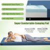 Foldable Camping Mattress with High density foam Cushion and Anti-slip Bottom