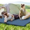 Foldable Camping Mattress with High density foam Cushion and Anti-slip Bottom