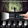 Portable Household Flashlight Rechargeable Torch for Emergency