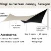 Hammock Rain Fly, Camping Tarp with Poles, Waterproof and Ultralight Survival Tent Tarp for Outdoors, Camping, Hiking, Picnic, Backpacking