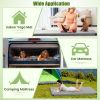 Foldable Camping Mattress with High density foam Cushion and Anti-slip Bottom